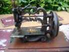 Antique Victorian Vintage Old CHAS RAYMOND Sewing Machine 1872c FOR  RESTORATION