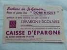 Collections Buvard publicitaire Caisse d'Epargne Saint-Germain-en-Laye
