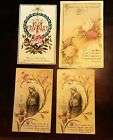 4 images pieuses  (tv112) . Holy cards. Santini