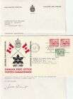 Canada to Macedonia 3c x2 5c CHRISTMAS Replacement FDC 1967 CONTENTS