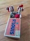 Retired MAILEG Christmas Mouse mice Stocking Cap In St. Louis chicoree Matchbox 
