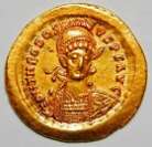 Roman Empire Theodosius II AV Solidus (Constantinople, AD 441-450)