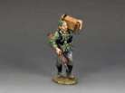 King and country WS207   Wehrmacht Soldier carrying crate