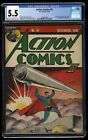 Action Comics #19 CGC FN- 5.5 Light Tan to Off White DC Comics 1939