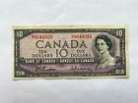  Printing error 1954 - Canada $10 bank note - Canadian $10 bill - KV7563668