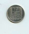  Pièce 10 Francs Turin argent 1937 bel état