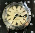 Vintage Zodiac Seawolf wrist watch diver miitary rare 699 case 1624 late 50's