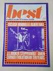 revue best n°9 de Avril 1969 avec INSERT-HENDRIX-TEN YEARS AFTER-SUPERBE ETAT