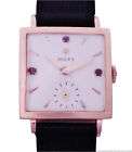 Rolex 4470 Rare Rose Gold Art Deco Jeweled Dial Vintage Mens Large Watch  	