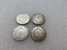 4 pièces de 10 francs HERCULE en ARGENT .. 1965 .. 1967