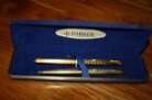 Set of 2 Parker Gold Plated Fountain/Ballpoint Pens Boxed