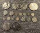 Lot 20 Monnaies Argent Françaises anciennes Louis Philippe Napoléon ( 187,6 gr )