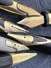 lot de 14 Stylos WATERMAN PARIS 6 stylos avec plumes en OR 18K - Un Stylo PARKER