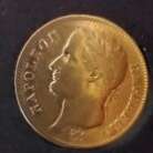 40 francs or NAPOLEON 1808 A