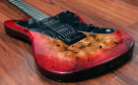Halo TJ 6 String Evertune Guitar Mahogany Body Poplar Burl Cap B-Stock 1 of 1