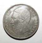 Belgique 5 Francs 1873 Argent Silver