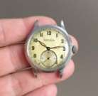 Vintage WWII era Jaeger-LeCoultre JLC P469/4 Steel Watch 1940’s Military