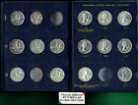 CANADIAN DOLLARS SET SILVER $1.00 COINS, F/MS GRADES IN WHITMAN ALBUM 1935/1965