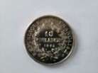 Pièce de 10 Francs  Argent Hercule 1965