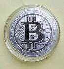 1oz 999 Solid Silver 2022 Bitcoin Bullion Coin 2022 Niue $2 Crypto in Capsule F