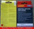 R7140 Twin Pack Class 43 HST Valenta Hornby TTS DCC 2x Sound Decoders & Speakers