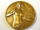 Ancienne Médaille Bronze ASSOCIATION DES ARTISTES DE L'IMAGE DE KARLSRUHE  M3