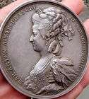 Rare & Superbe Médaille en Argent Louis XVI & Marie Antoinette par Du Vivier