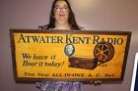 Rare Vintage 1920's ATWATER KENT Tube Radio & Speaker A.C. Set 36