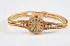k81w24- Rolex Armbanduhr, 585er/ 14kt Gold, Cal. 1400, Handaufzug, um 1960