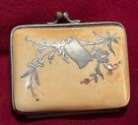 BOURSE PORTE LOUIS D'OR MONNAIE bakelite  antique purse Envoi International