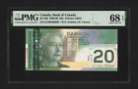 Canada ???????? 2008 - $20 Dollars Jenkins|Dodge EUH - PMG Superb Gem UNC 68 EPQ
