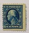 George Washington de 1911 - 5cents - États-Unis d'Amérique - bleu prusse .