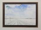 William Kurelek (1927-1977) Canadian Winter Landscape on the prairies