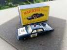 Matchbox Lesney RW 55B Ford Fairlane Police Car dunkelblau mit Box darkblue 
