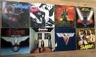 HARD ROCK LOT de 8 vinyles 33 t Saxon, Slaved, Van Halen,Viva...