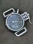 WW2 UNIVERAL GENEVE 1940's Bomb  MILITARY AIR FORCE WRISTWATCH TIMER -Unusual 