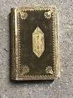 Ancienne Boite livre miniature Carton & Velours Chromo - XIXe