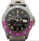 Rolex GMT Master 1675 Chronometer Vintage Steel Mens Watch Box Papers 