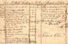 1793, Boston, Mass; Joseph Blake, John Hancock Jr., sale of goods signed