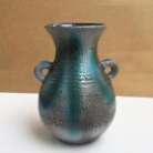 Vase à oreilles céramique d'Accolay Années 50-60