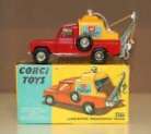 corgi toys 477 land rover breakdown truck + boîte d'origine