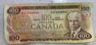 Canada 100 Dollar Bill, Canadian Money, Bank Of Canada, Banque Du Canada