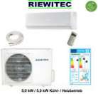 Split Klimaanlage CS-50V3G RIEWITEC 5,0 KW (18.000 btu/h), 5m K-Leitung inklusiv