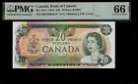 Canada 20 Dollars 1979 PMG 66 EPQ UNC BC-54c-i  Queen Elizabeth II