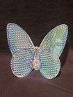 AUTHENTIC BACCARAT FRANCE CRYSTAL DIAMOND IRIDESCENT PAPILLON LUCKY BUTTERFLY A+