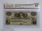 Canada, Toronto - 1849 - $5 Farmer's Joint Stock Banking Co - 280-12-06 - EF