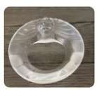 LALIQUE LION'S HEAD  ASHTRAY ABSLOLUTELY BEAUTIFUL -MINT