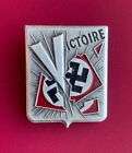 Résistance : FFI - Groupe VICTOIRE Agen - 1945 - Drago métal léger embouti peint