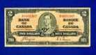 1937 $2  BANK OF CANADA BANK NICE MID GRADE NOTE