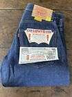 Vintage 1960s Levi�s 505 0217 Selvedge Big E Redline Denim Jeans 32x32 RARE NOS